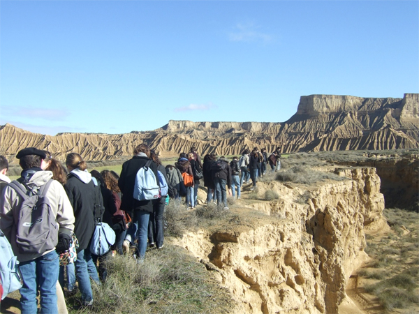 Excursion en el Parque de las Bardenas Reales