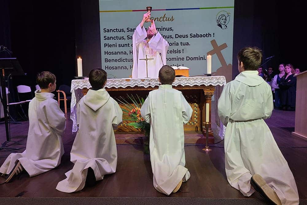 Messe à Saint Jean Baptiste de la salle