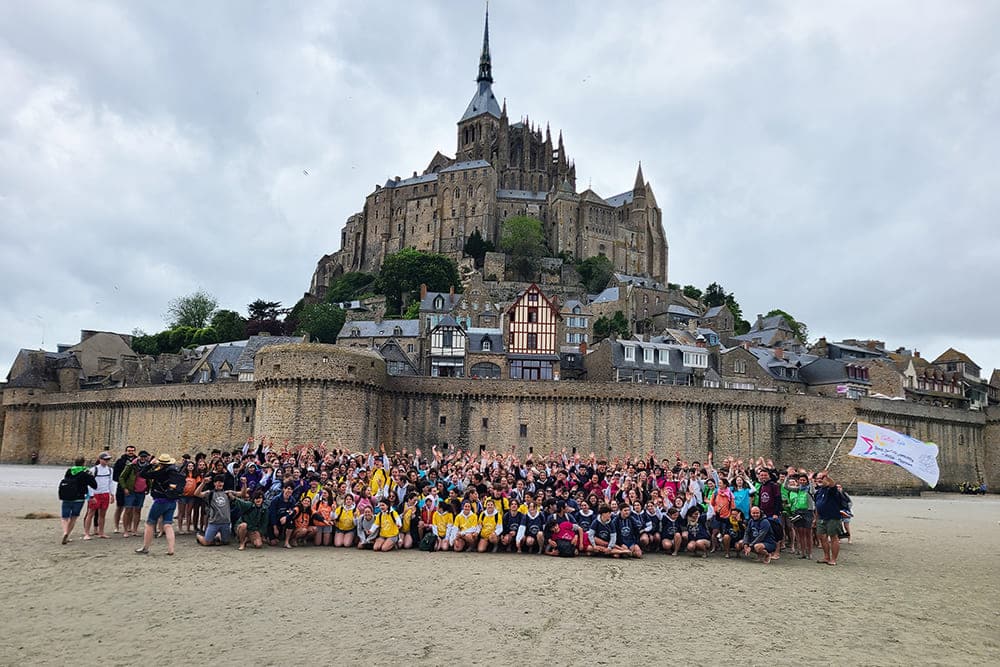 Pelerinage au mont Saint-Michel
