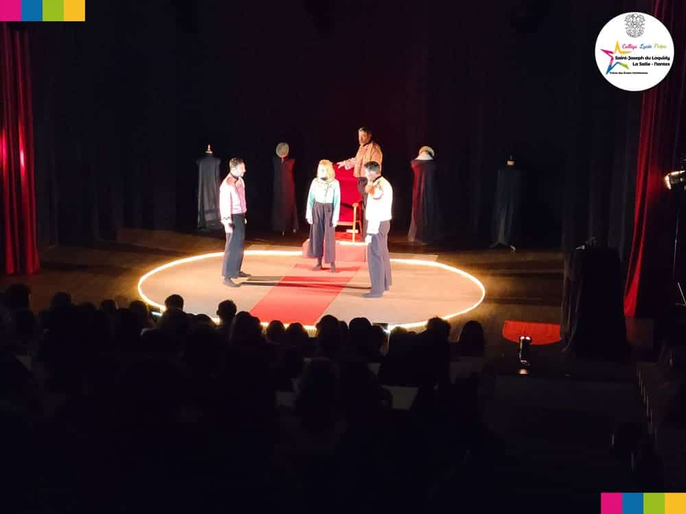 Culture – Représentation théâtrale « Antigone » par la compagnie théâtrale Argilis – 3e