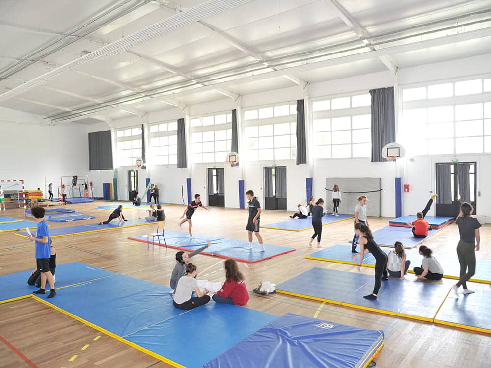 photo de groupe club gym