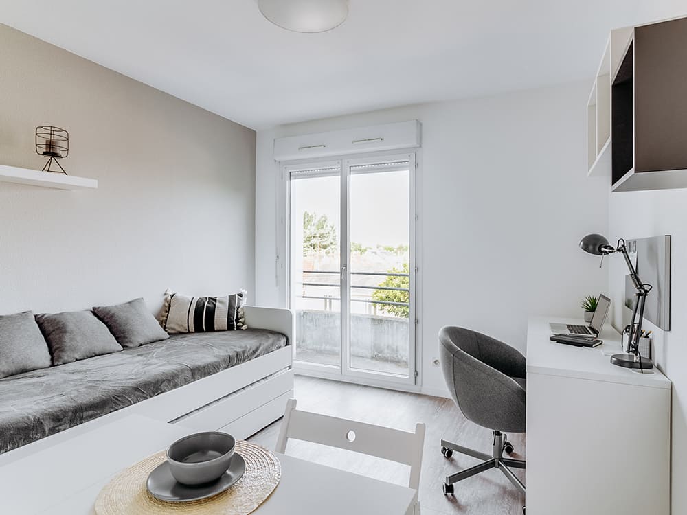 chambre d'une résidence