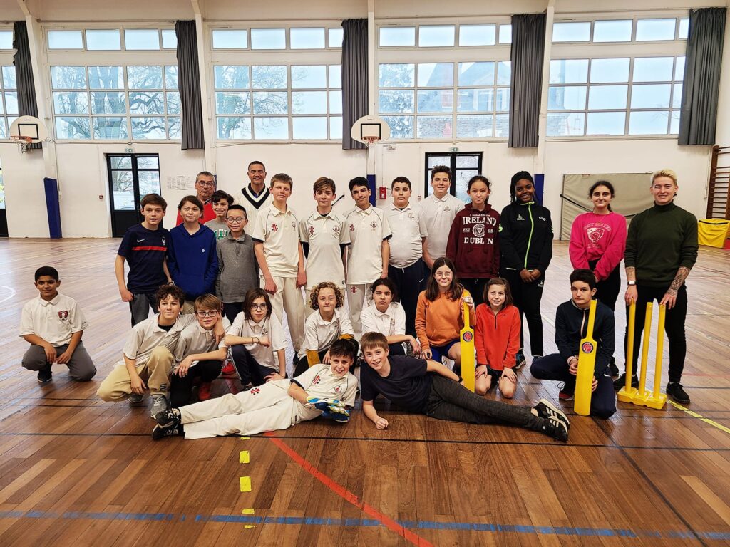 photo équipe de cricket