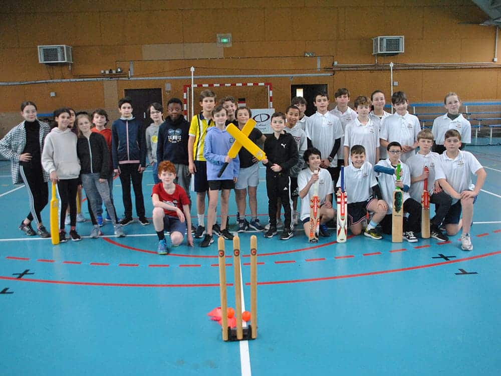 photo équipe de cricket