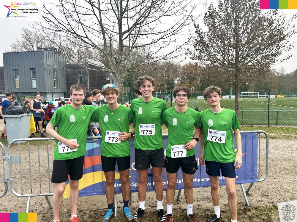 Nos lycéens au Championnat de France UGSEL de Cross