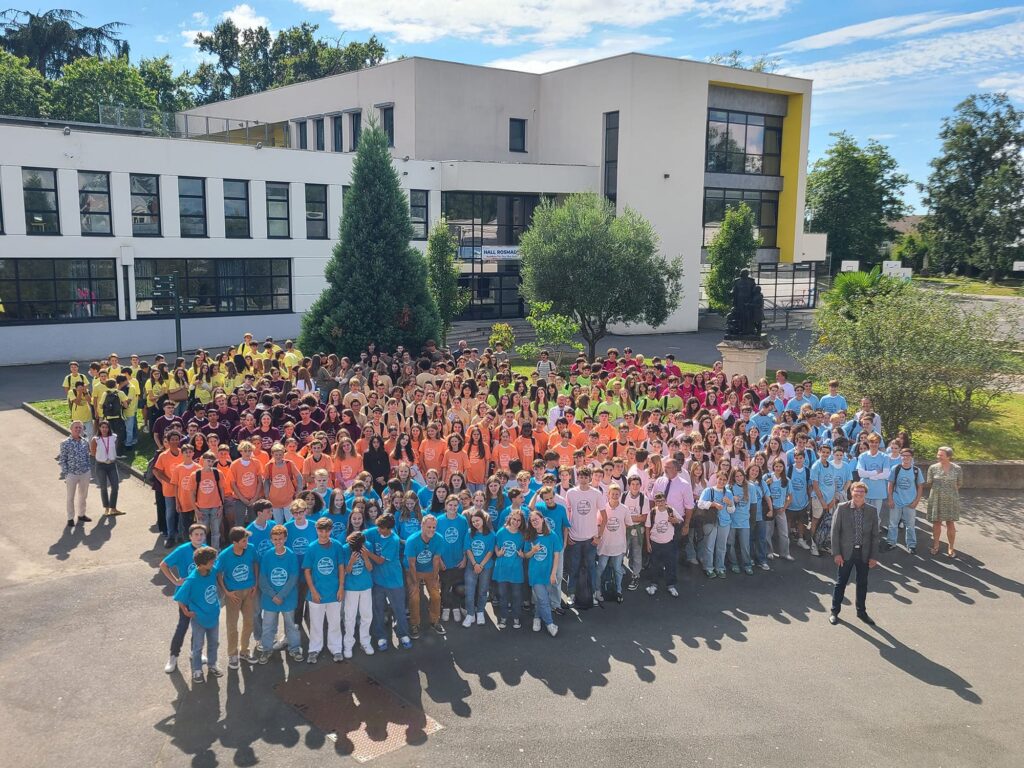 photo de groupe des élèves
