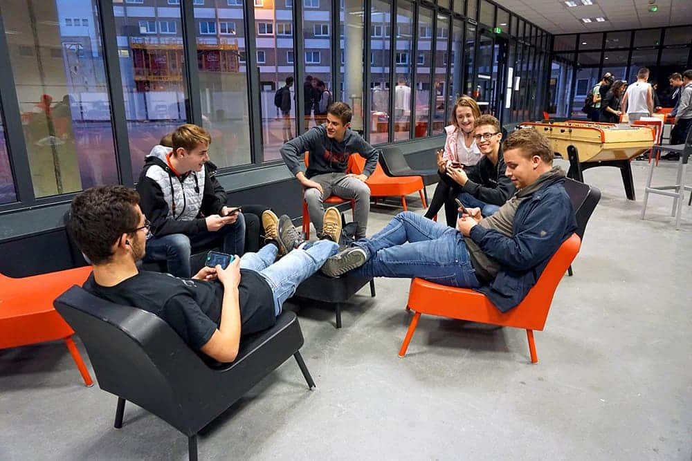 espace détente internat lycée
