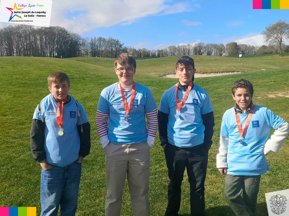 Championnat Régional Ugsel de Golf – Quelle performance exceptionnelle pour nos élèves !