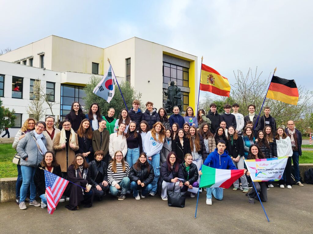 photo élèves à l'internationnal