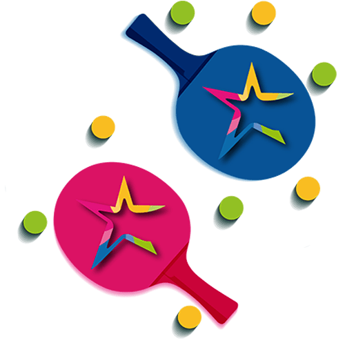 illustration ping pong