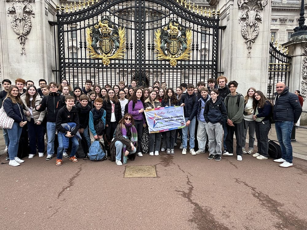 photo élèves à londre