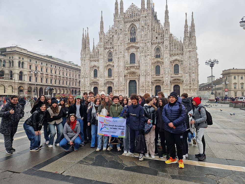 photo élèves à milan