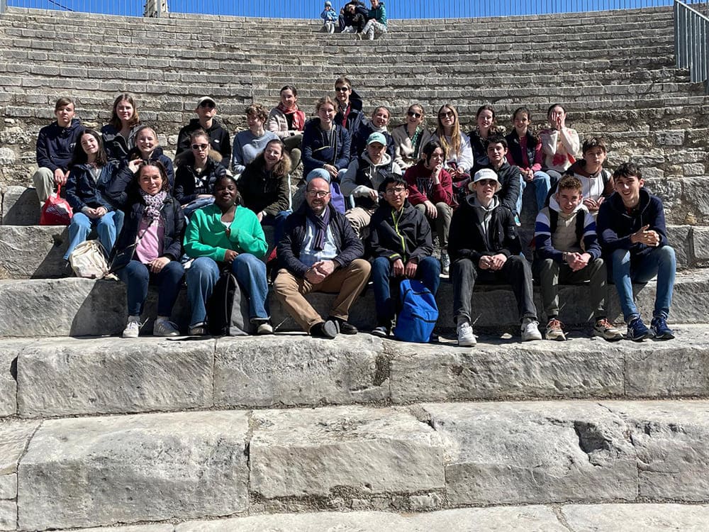 photo élèves en france