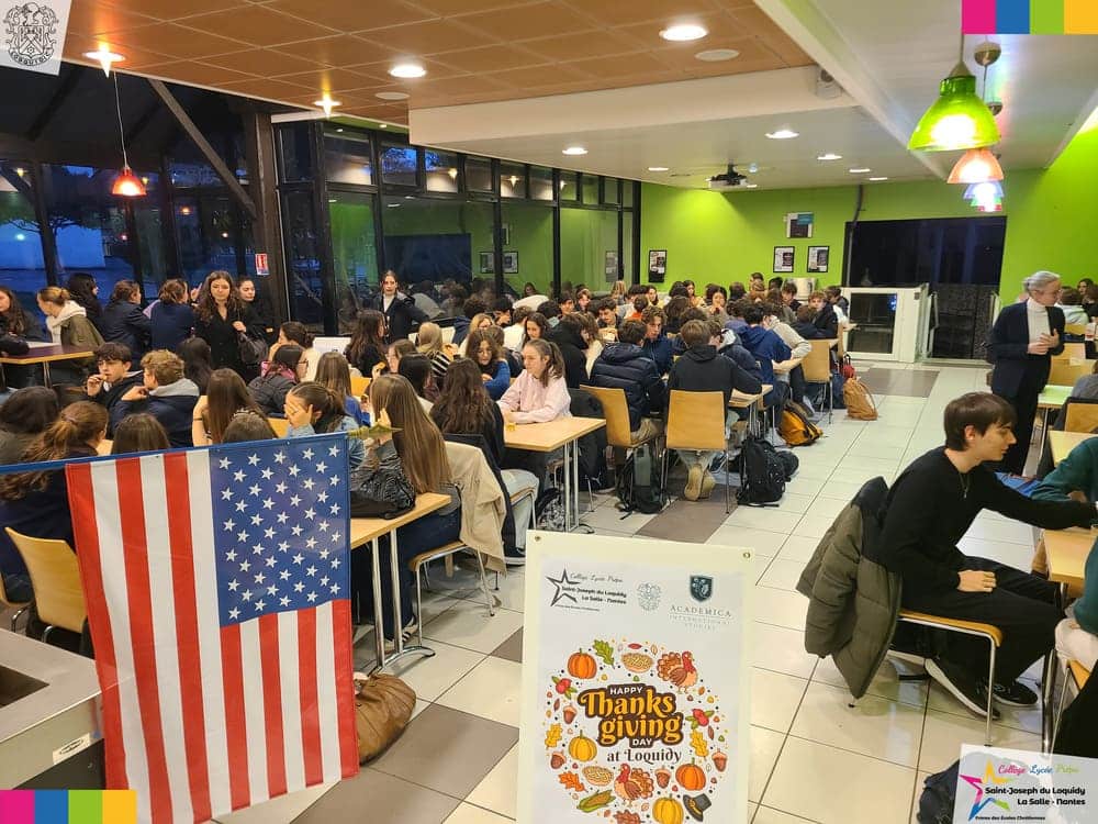Nos lycéens du Dual Diploma fêtent Thanksgiving !